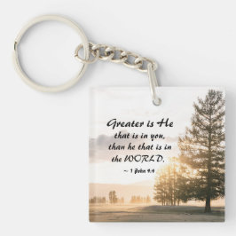 1 John 4:4 Underbarare är han som är i dig