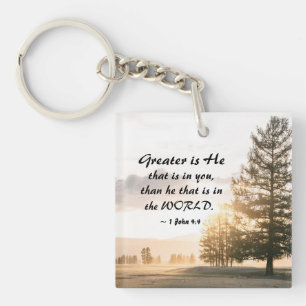 1 John 4:4 Underbarare är han som är i dig
