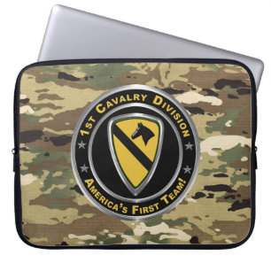 1. kavalleridivisionen laptop fodral