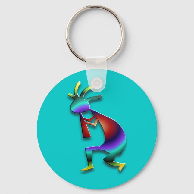 1 Kokopelli #75 Nyckelring (Framsida)