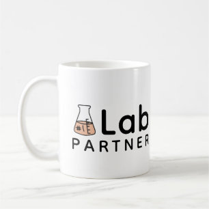 #1-kolv från Lab Partner Science Friend Erlenmeyer Kaffemugg