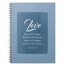 1 Korinthierbrev 13:7 Kärlek uthärdar allt