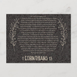 1 Korinthierbrevet 13 vykort