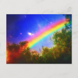 1 KOSMIC RAINBOY-vykort Vykort