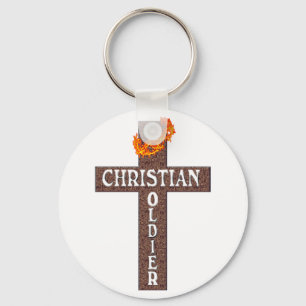 1 KRISTNA SOLDAT FÖR THESSALONIANS-5:8 NYCKELRING