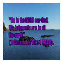 1 Krönikeboken 16:14 WEBU