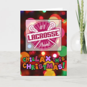 #1 Lacrosse Moster-julkort Helgkort