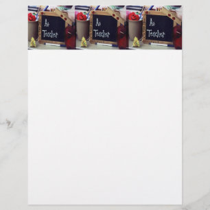 #1 Lärare Letterhead
