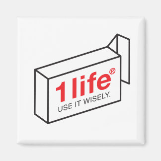 1 Life Magnet