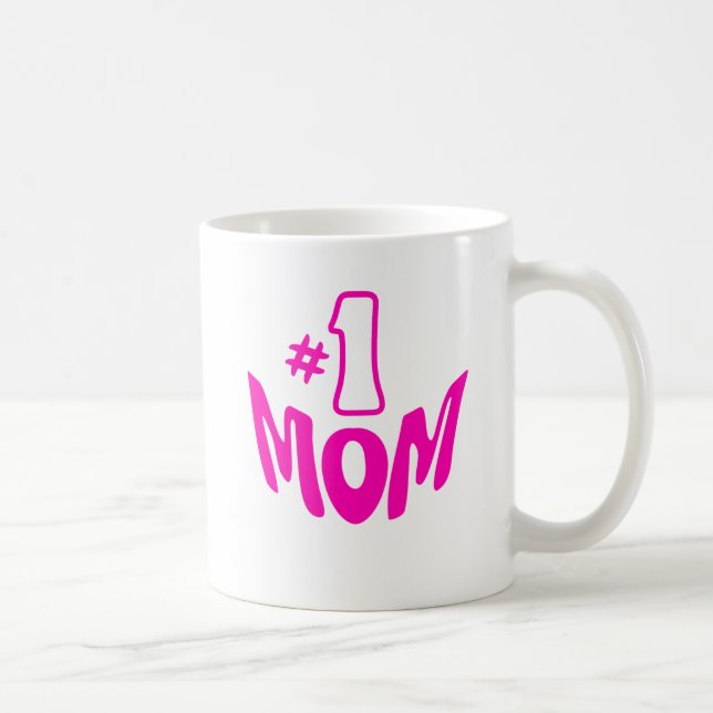 #1 Mamma - Bästa av de bästa Kaffemugg (Höger)