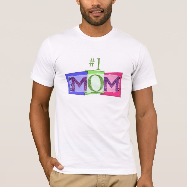 #1 MAMMA T-SHIRT (Framsida)