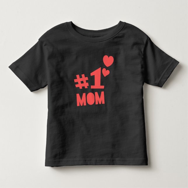 #1 MAMMA T SHIRT (Framsida)