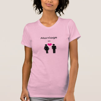 1 man, 1 kvinnaskjorta tee shirt