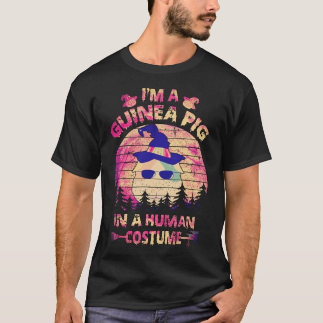 1 marsvin kostymer för människor t shirt (Framsida)