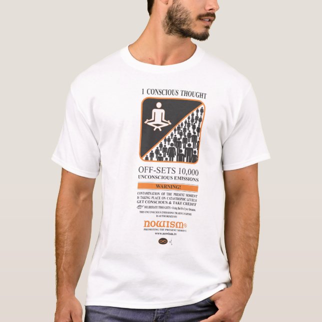 1 medvetna tankeTShirt Tröja (Framsida)