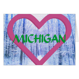 1 MICHIGAN HEART WINTERWOODS-KORT OBS KORT