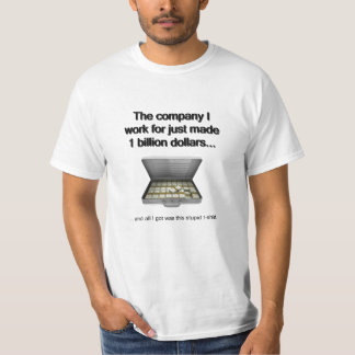 $1 miljard T-tröja Tee Shirt