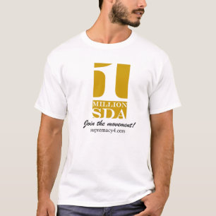 1 miljon sdaskjorta t-shirt