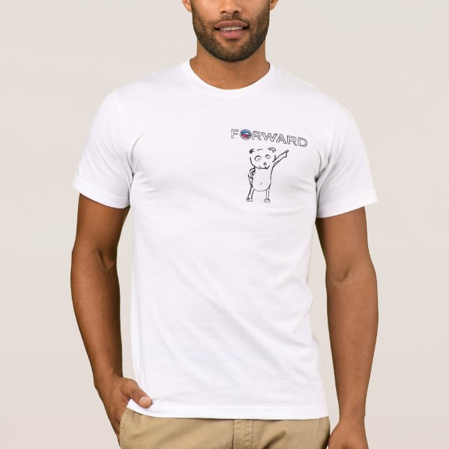 1 % modell tee (Framsida)