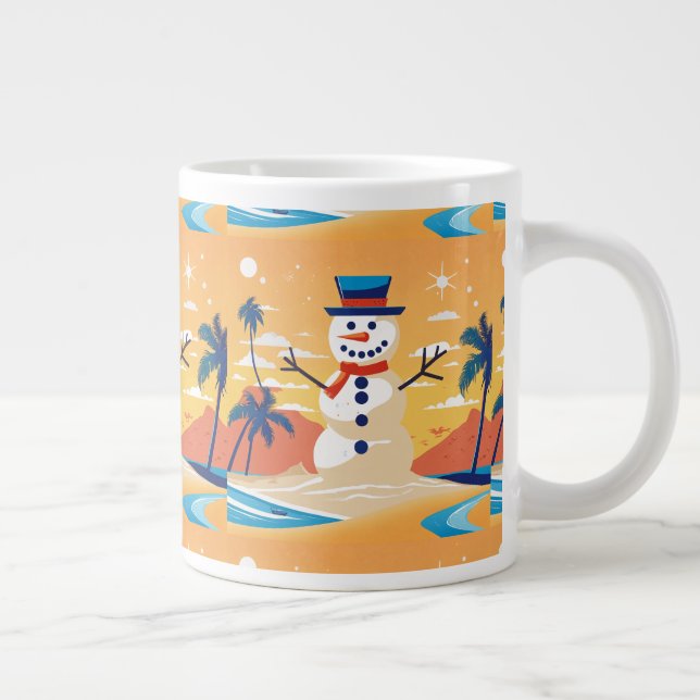 ☕ 1. Morning Bloom Keramisk Kaffemugg Jumbo Mugg (Höger)