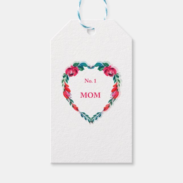 1 Morsa Mors dag-citat Presentetikett (Framsidan)