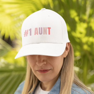 #1 Moster  Retro Soft Rosa   Best Moster Gift Keps