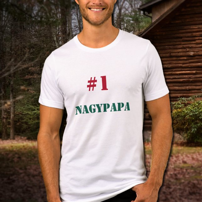 #1 Nagypapa T Shirt (Skapare uppladdad)