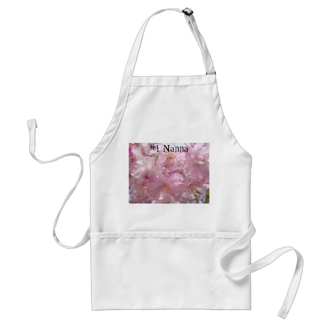 #1 Nanna förkläde gåvor Natur Rosa Blommar (Framsidan)
