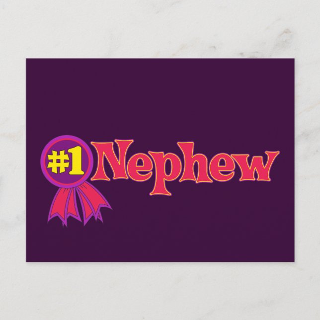 #1 Nephew Vykort (Framsida)