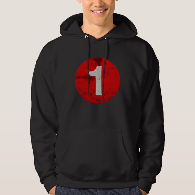 1 New York Train Stations Souvenir Hoodie (Framsida)
