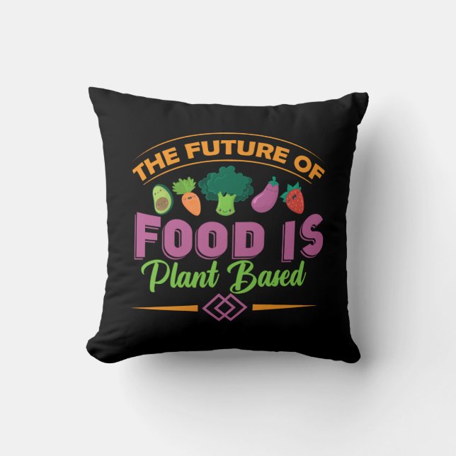 1 november World Vegan Day1 Kudde (Framsida)