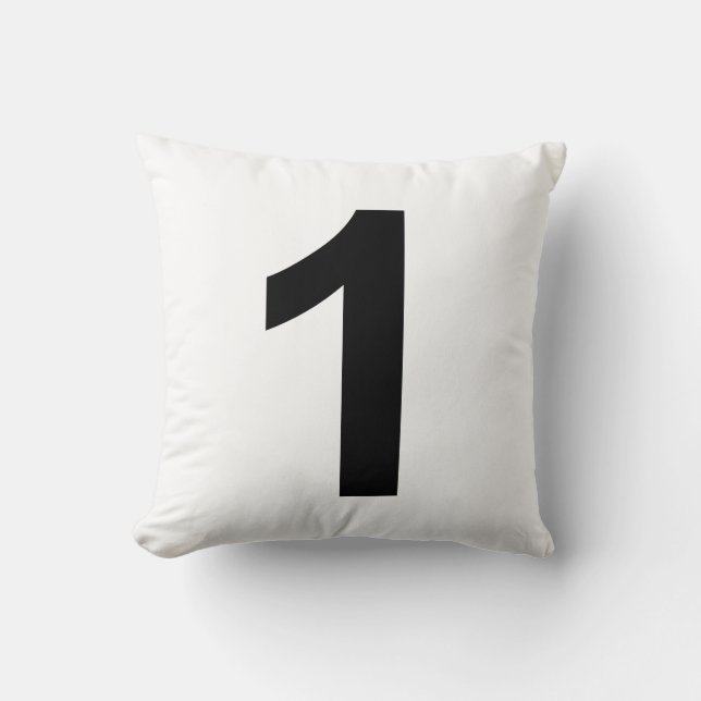 1 nummer ett kudde (Framsida)