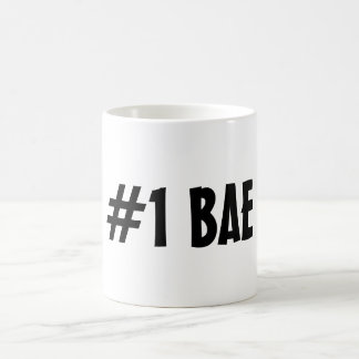 #1 numrerar EN BAE-MUGG Kaffemugg
