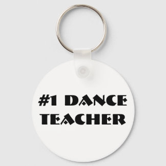 #1 Nyckelkedja för Dance Teacher Nyckelring