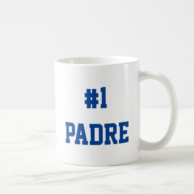 #1 Padre - regalo para el día del padre Kaffemugg (Höger)