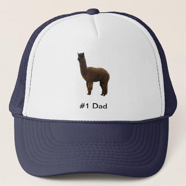 #1 Pappa Alpaca Keps (Framsida)