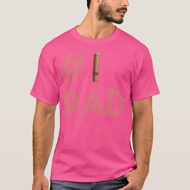 1 Pappa Cigar Liv T Shirt (Framsida)