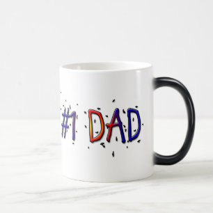 #1 Pappa Fars dag Morphing Coffee Mugg