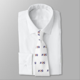 #1 Pappa Fars dag Necktie Slips