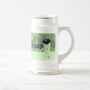 #1 Pappa Golfer Beer Stein Sejdel