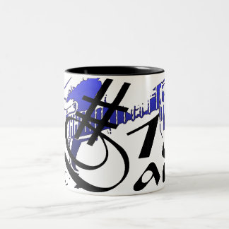 #1 Pappa Guitar Blue Mugg