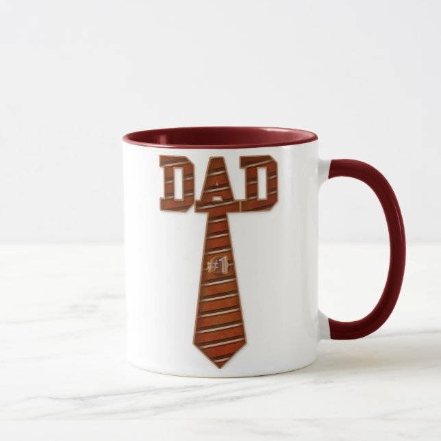 #1 pappa kaffe mugg (Höger)