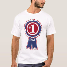 #1 Pappa - Lycklig Fars dag T-shirt