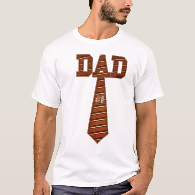#1 pappa t-shirt (Framsida)