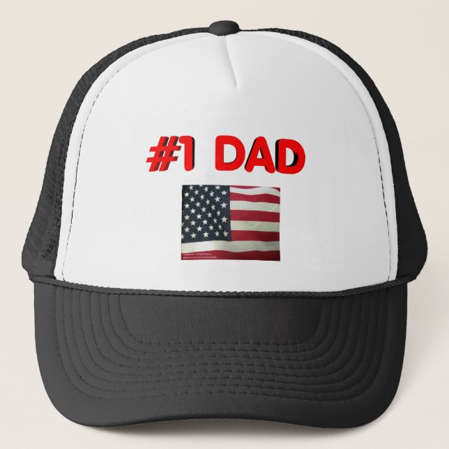 #1 Pappa Truckerkeps (Framsida)