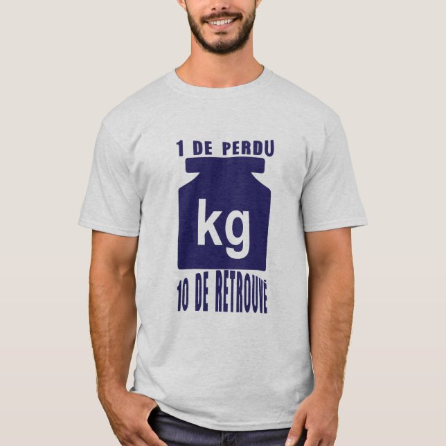 1 perdu 10 retrouve citation poids kilo t shirt (Framsida)