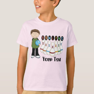 #1 Personalize Bowling Shirt Tee Shirt