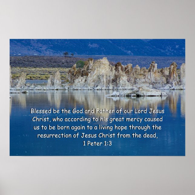 1 Peter 1:3 Poster (Framsidan)