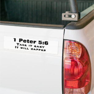 1 Peter 5:6 Det kommer att hända Bildekal
