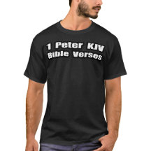 1 Peter KJV Bibelverser Titel Grafisk Kristna